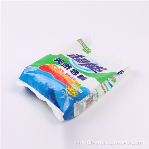 custom design full color printed detergent packaging bag